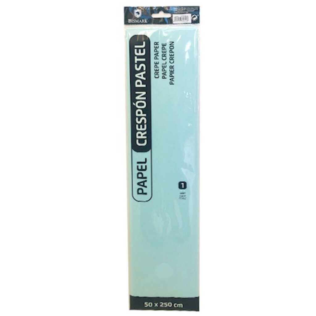 rollo papel pinocho 50x250cm azul pastel