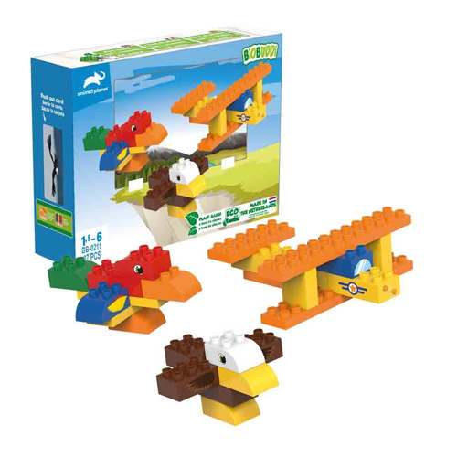 animal planet - avion 37 peces