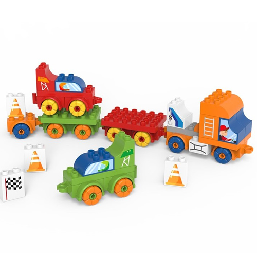 camio i cotxes de carreres