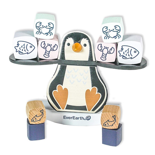juego equilibrio pinguinos