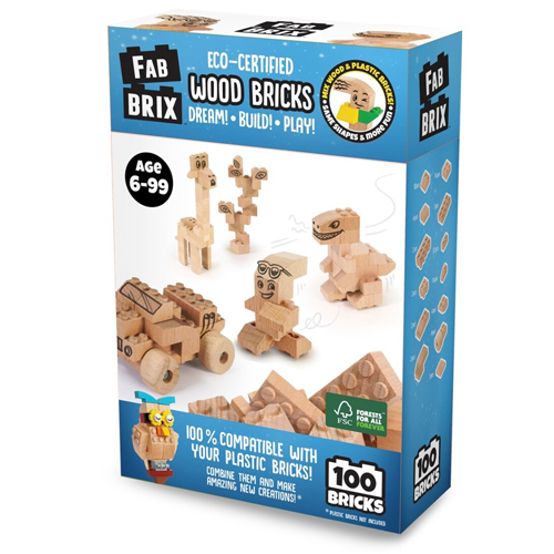 fabbrix natural eco-pack 100 piezas