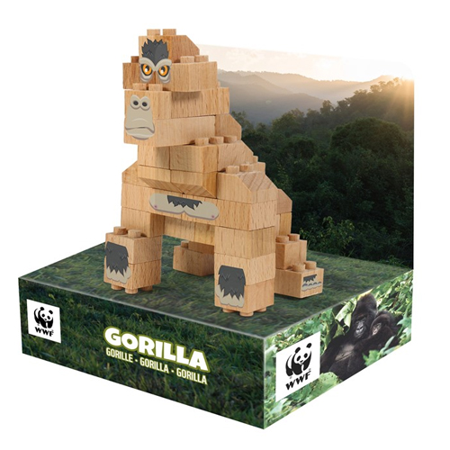 wwf gorila 39 piezas