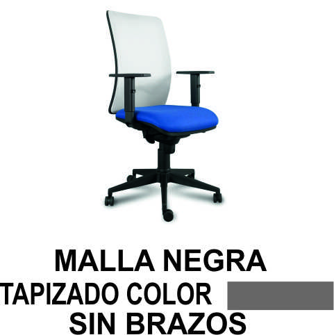 silla chaplin syncro ma/ne s/brazos gris