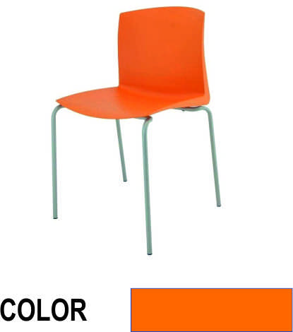 silla cloe conf. s/brazos poliprop. nara