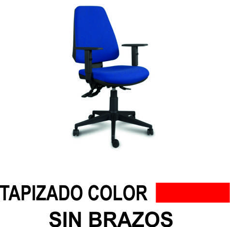 silla equis c.perm s/brazos tap1 rojo