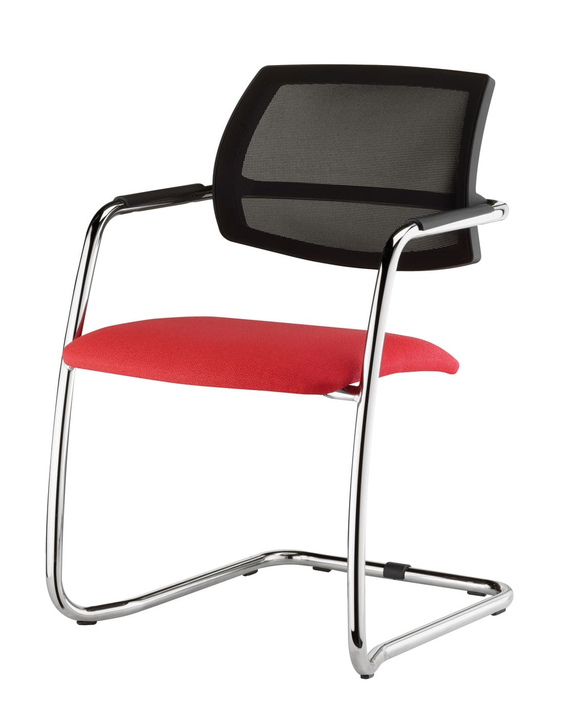 silla confi. eva c/brazos ma/ne negra