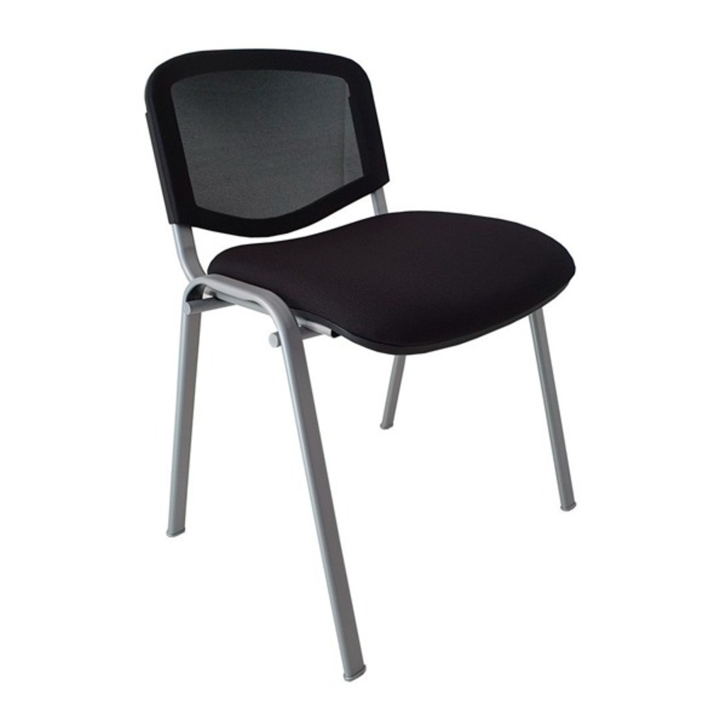 silla goa estruc.gris respaldo malla