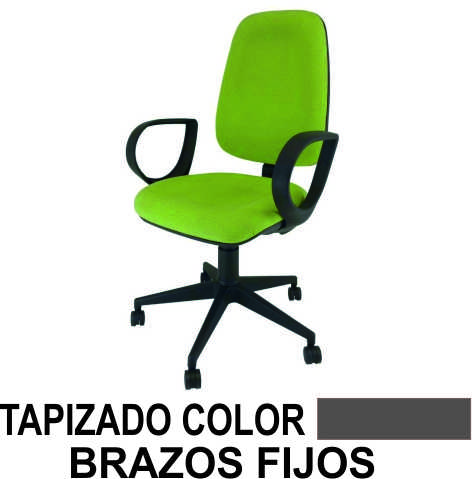 silla medical c.perm. braz fijos t1 gris