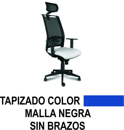 silla minerva sincro r/m cab s/bra azul