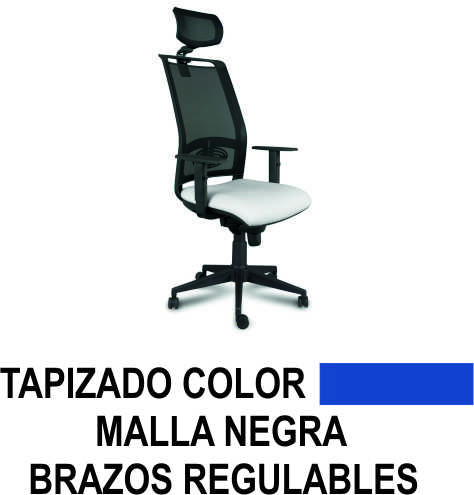silla minerva sincro r/m cab b/reg azul