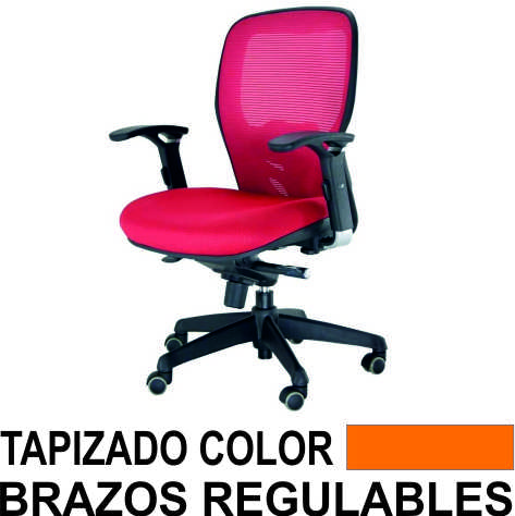 silla modena sincro c/braz ma/tap naranj