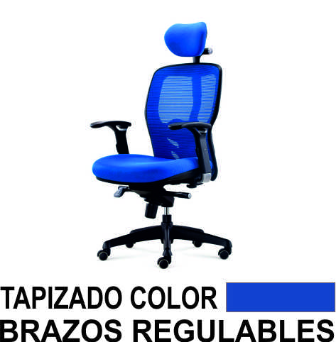 silla modena sincro c/br cab ma/ta azul