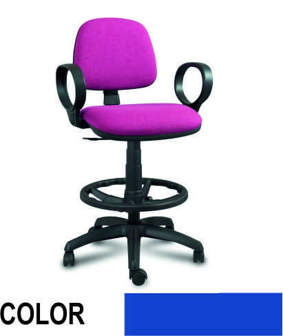 taburete saldaâ¥a c/perm. s/braz azul