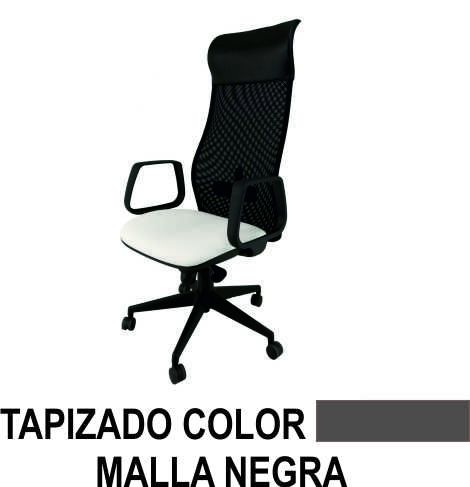 silla vesta sincro c/braz ma/ne t/gris