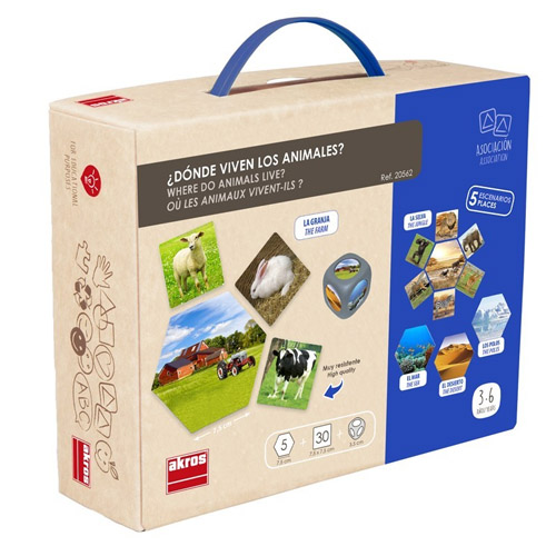 ¨donde viven los animales?