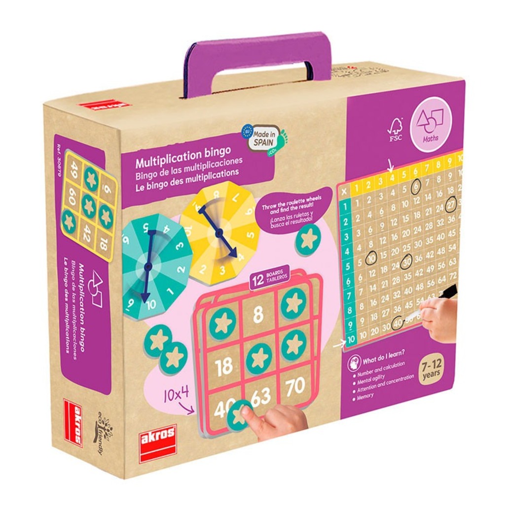 bingo de multiplicaciones