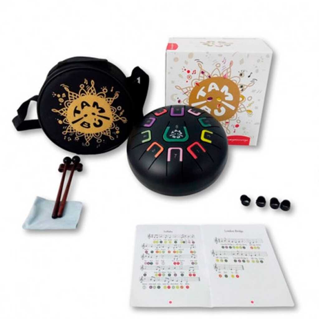 tambu 8' 11 notas - negro mate