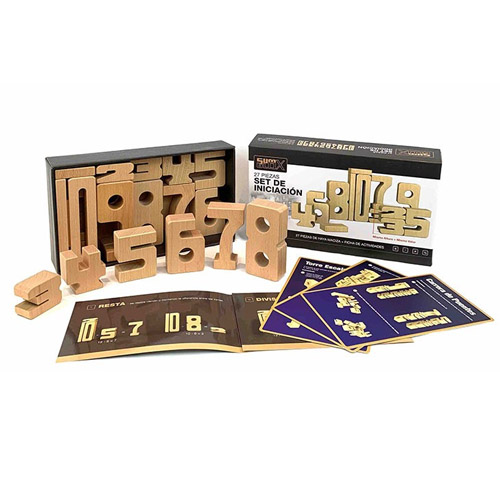 juego num. madera sumblox set iniciacion