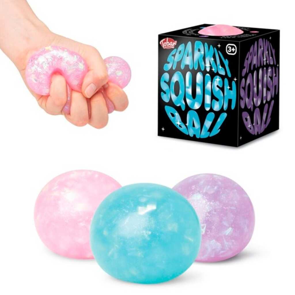 scrunchems sparkly squish ball