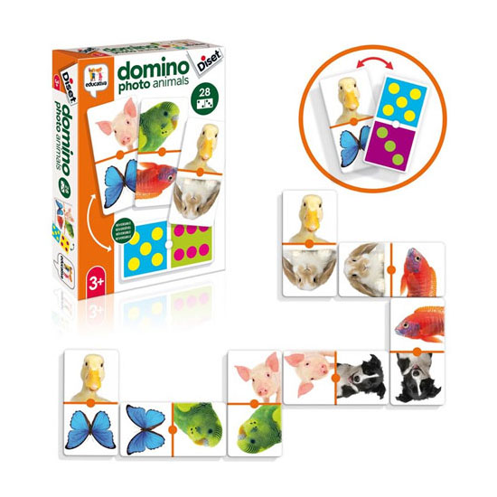 domino photo animals