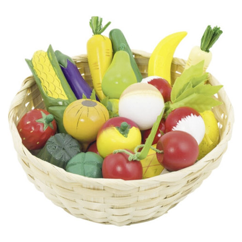 cesta de frutas y verduras