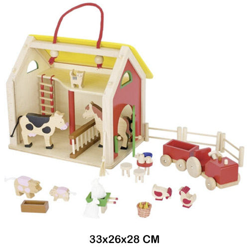 granja con accesorios