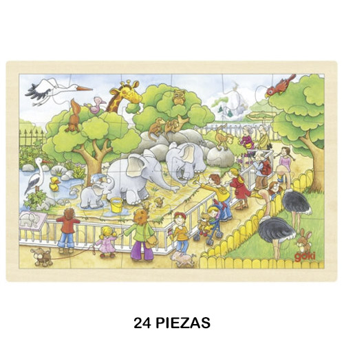 puzzle visita al zoo