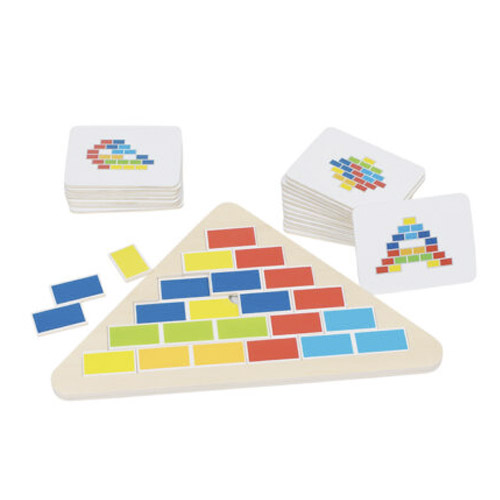 puzzle triangle segmentat