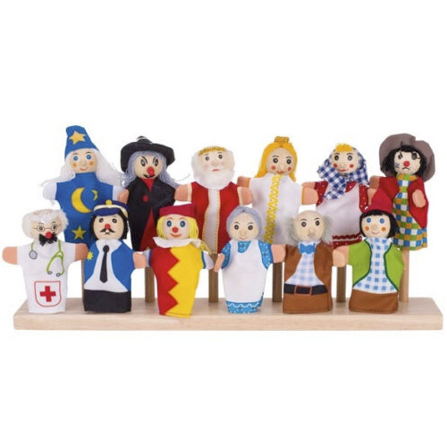 set de marionetas de dedo