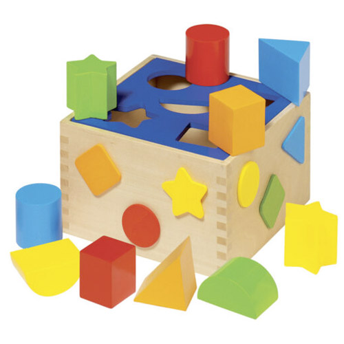 caja de 10 formas geometricas