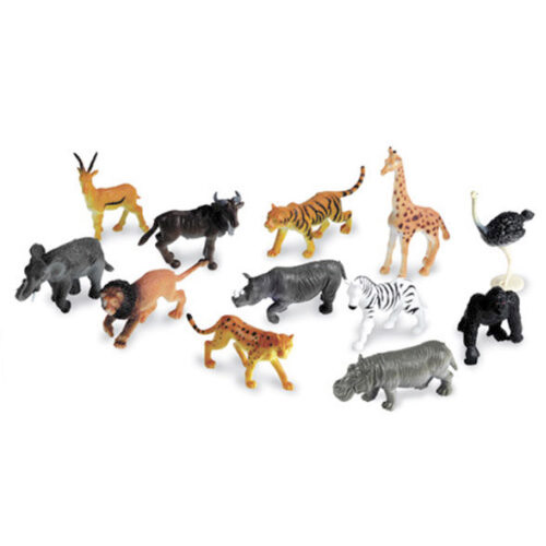 bote 60 animales de la jungla