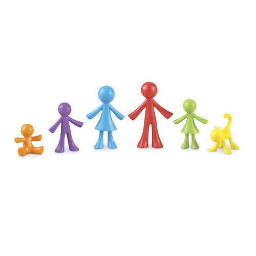 contar miembros de la familia 24 piezas