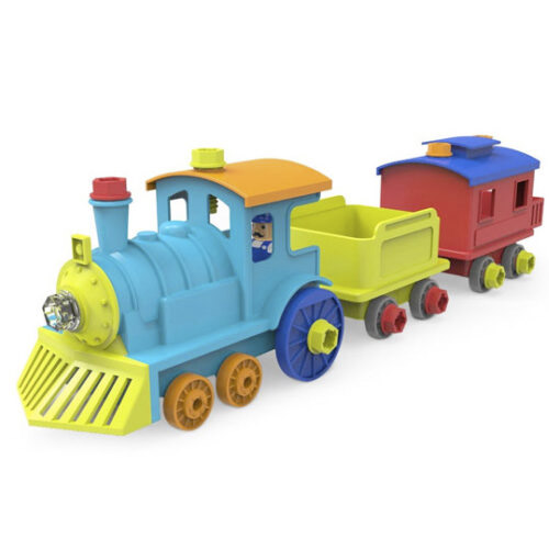 disenya i monta un tren