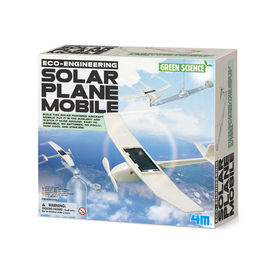 construye un avion de energia solar