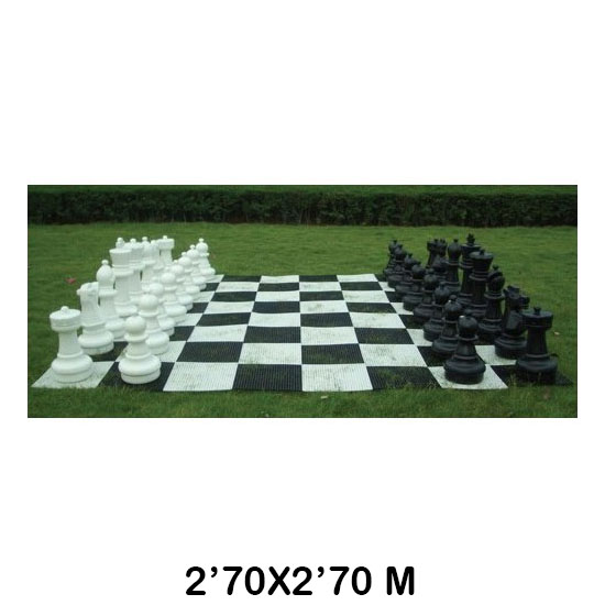 tauler escacs / dames gegant