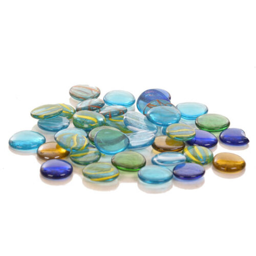 piedras sensoriales de vidrio