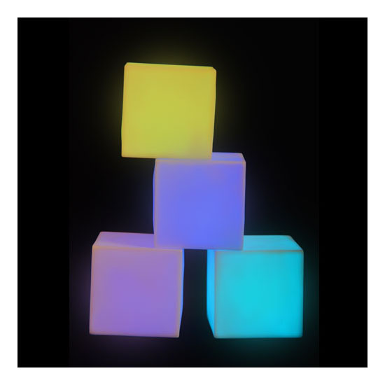 cubs d'ambient canvi de colors