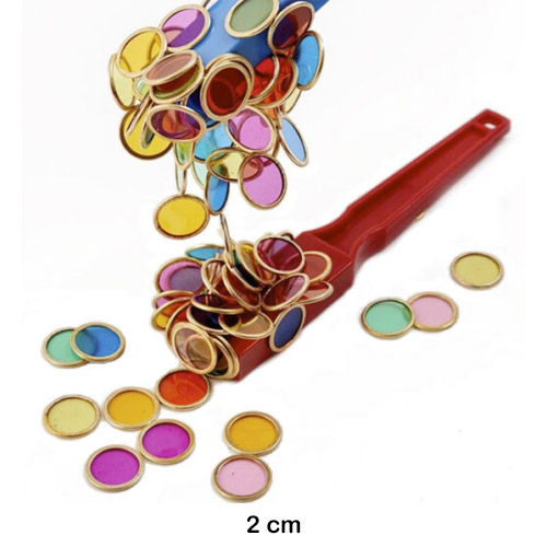 chips metalicas para contar