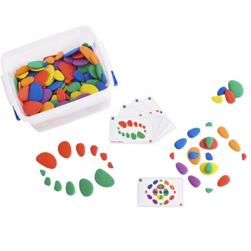 piedras arcoiris set para clase