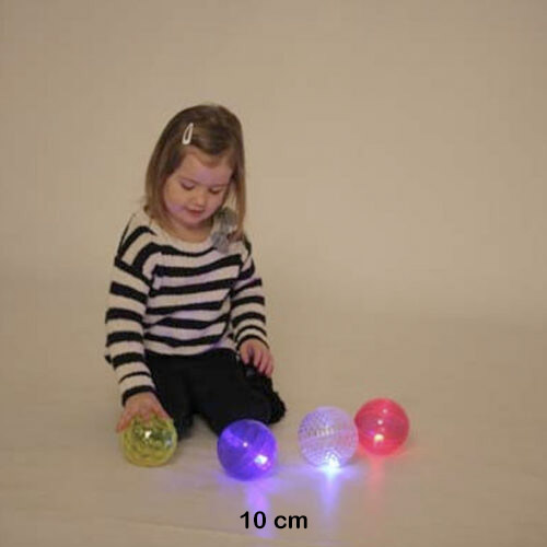 pelotas intermitentes con texturas