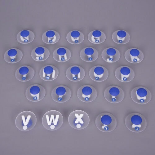 sellos alfabeto 26 piezas