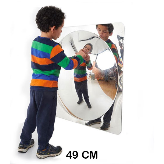 espejo acrilico convexo 49 cm