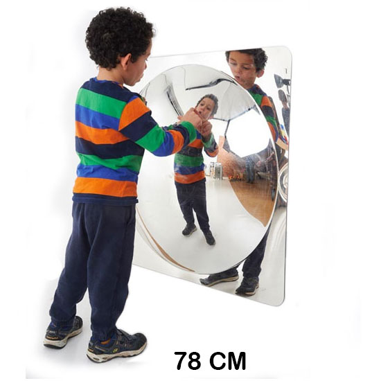 espejo acrilico convexo 78 cm