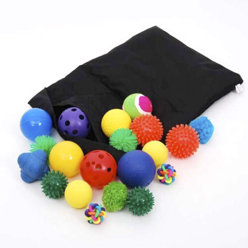 pack de 20 pelotas sensoriales