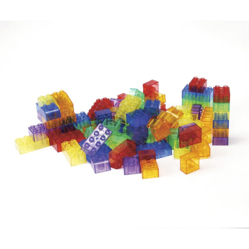 set ladrillos encastrables translucidos