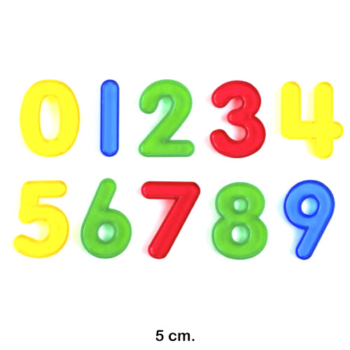 numeros coloridos