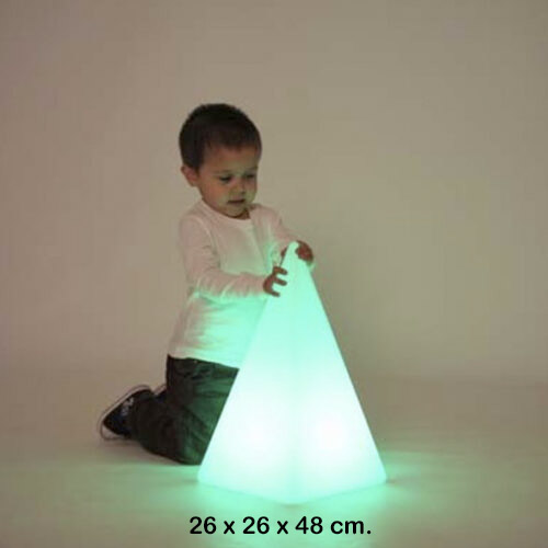 piramide lluminosa sensorial