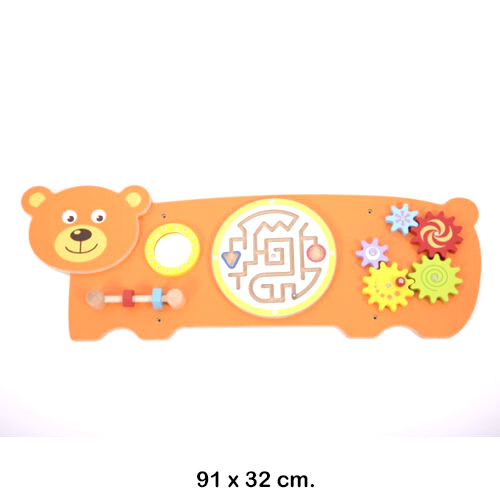 juguete de pared en forma de oso
