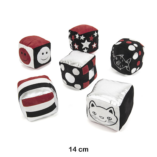 cubs tous diferents textures