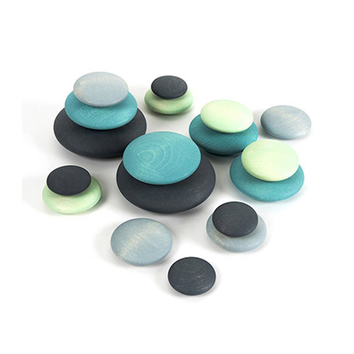 piedras sensoriales color oro